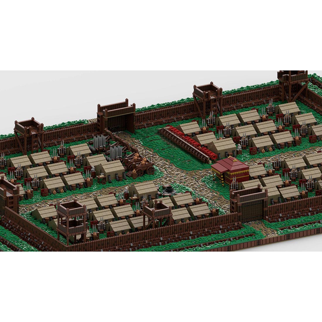 MOC - 139859 Roman Field Camp Klemmbausteine(groß) - LesDiy - Klemmbausteine