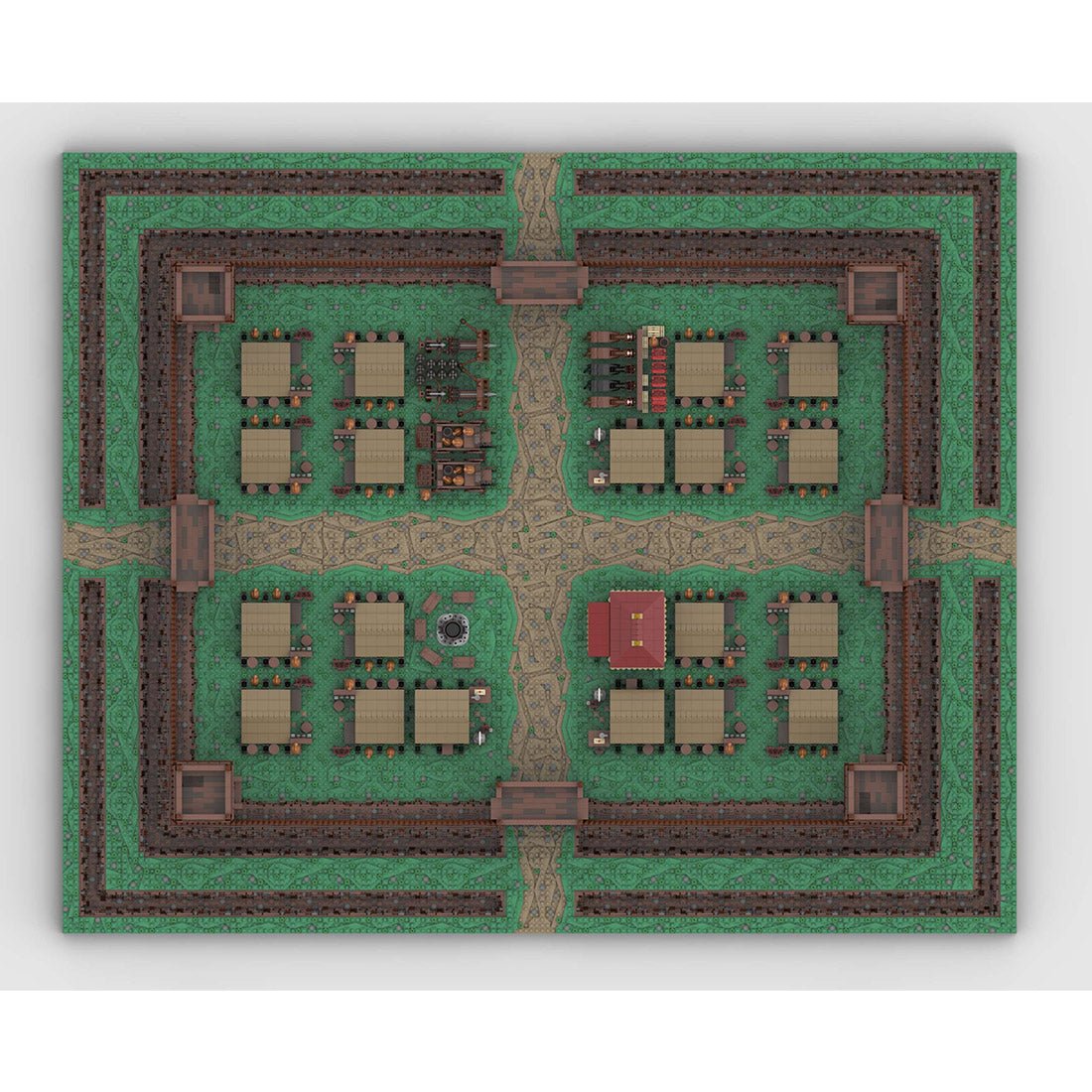 MOC - 139859 Roman Field Camp Klemmbausteine(klein) - LesDiy - Klemmbausteine