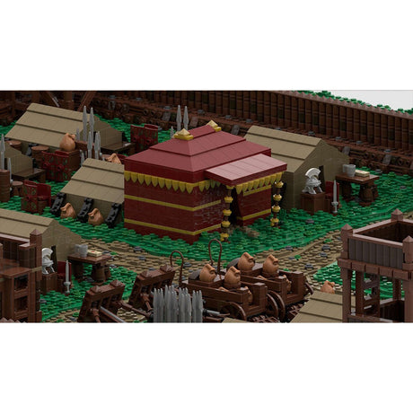 MOC - 139859 Roman Field Camp Klemmbausteine(klein) - LesDiy - Klemmbausteine