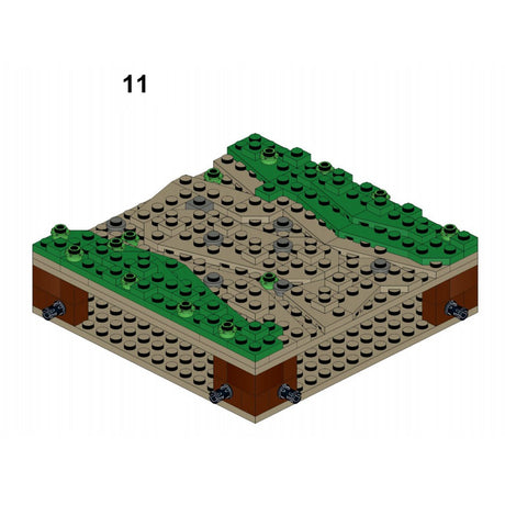 MOC - 139859 Roman Field Camp Path Klemmbausteine - LesDiy - Klemmbausteine