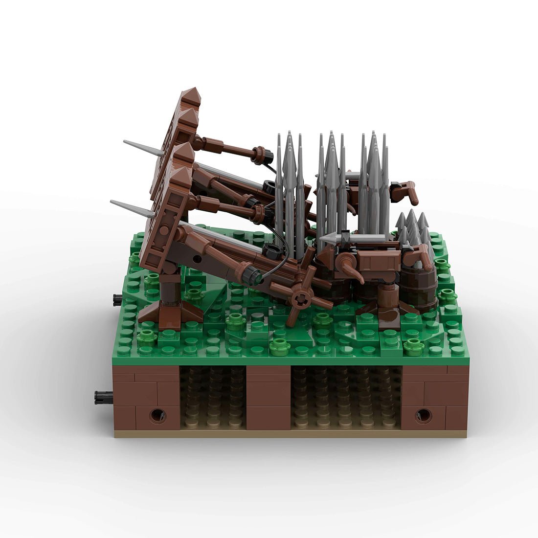 MOC - 139859 Roman Field Camp Siege Weapons Klemmbausteine - LesDiy - Klemmbausteine