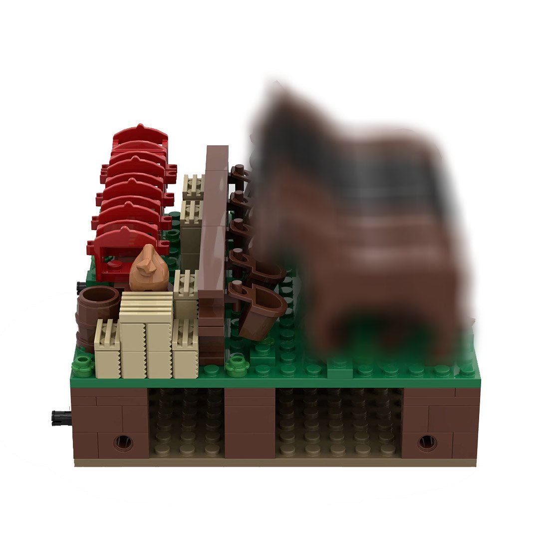 MOC - 139859 Roman Field Camp Space for Horses Klemmbausteine - LesDiy - Klemmbausteine