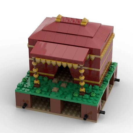 MOC - 139859 Roman Field Camp Tent for Commander Klemmbausteine - LesDiy - Klemmbausteine