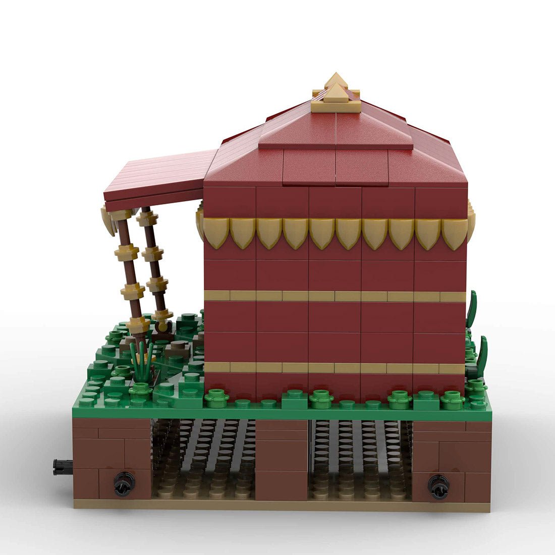 MOC - 139859 Roman Field Camp Tent for Commander Klemmbausteine - LesDiy - Klemmbausteine