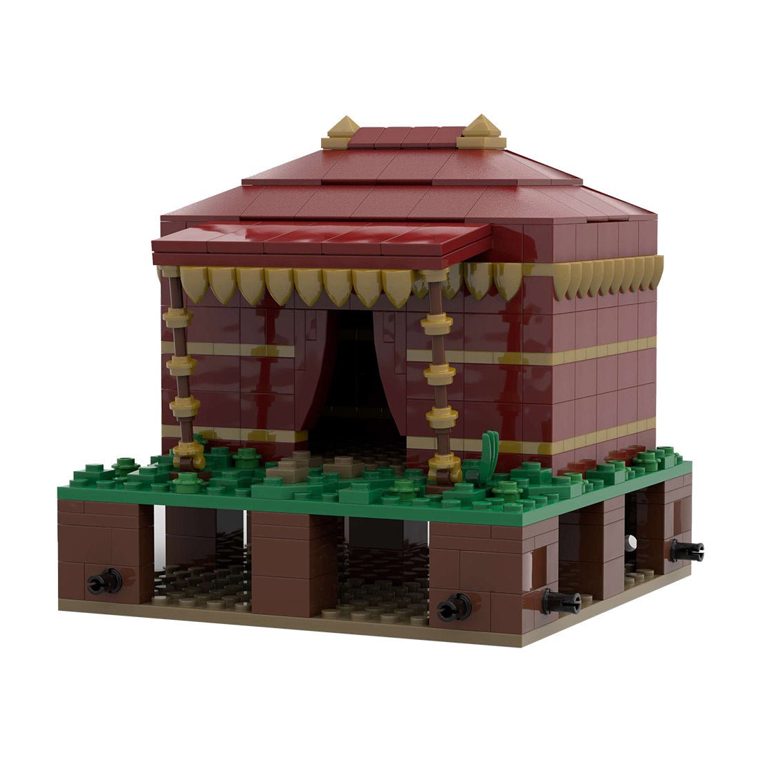 MOC - 139859 Roman Field Camp Tent for Commander Klemmbausteine - LesDiy - Klemmbausteine