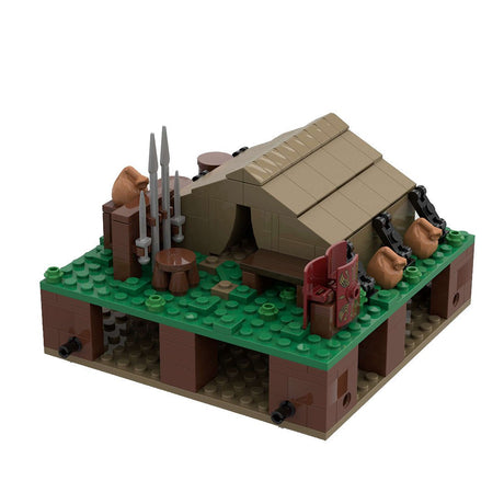 MOC - 139859 Roman Field Camp Tent for Legionaries Klemmbausteine - LesDiy - Klemmbausteine