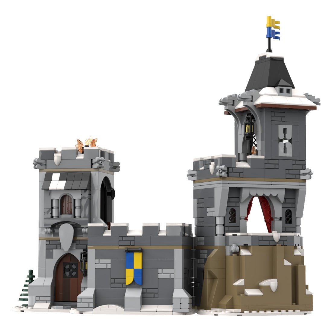 MOC - 139872 Dragon's Nest Klemmbausteine - LesDiy - Klemmbausteine