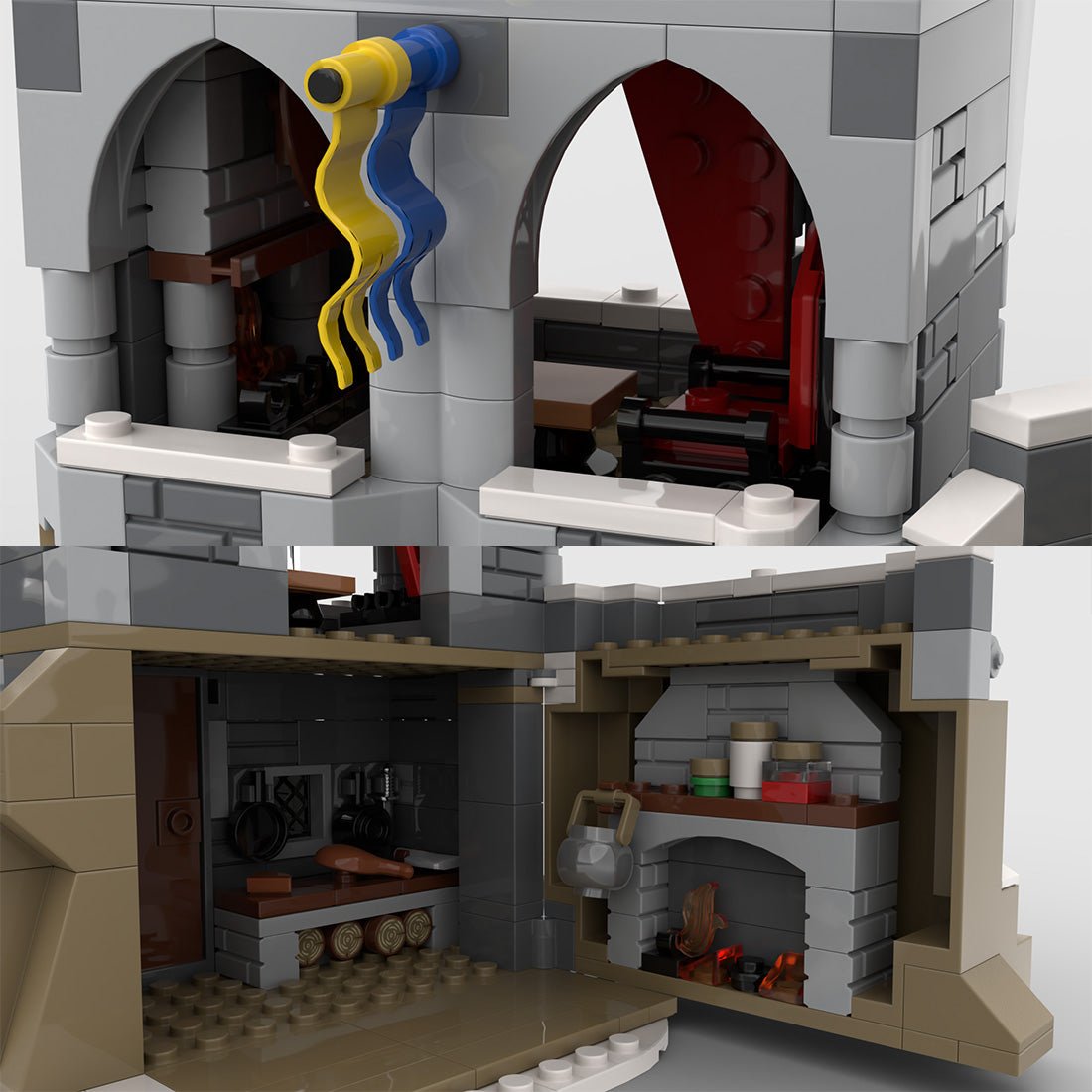 MOC - 139872 Dragon's Nest Klemmbausteine - LesDiy - Klemmbausteine