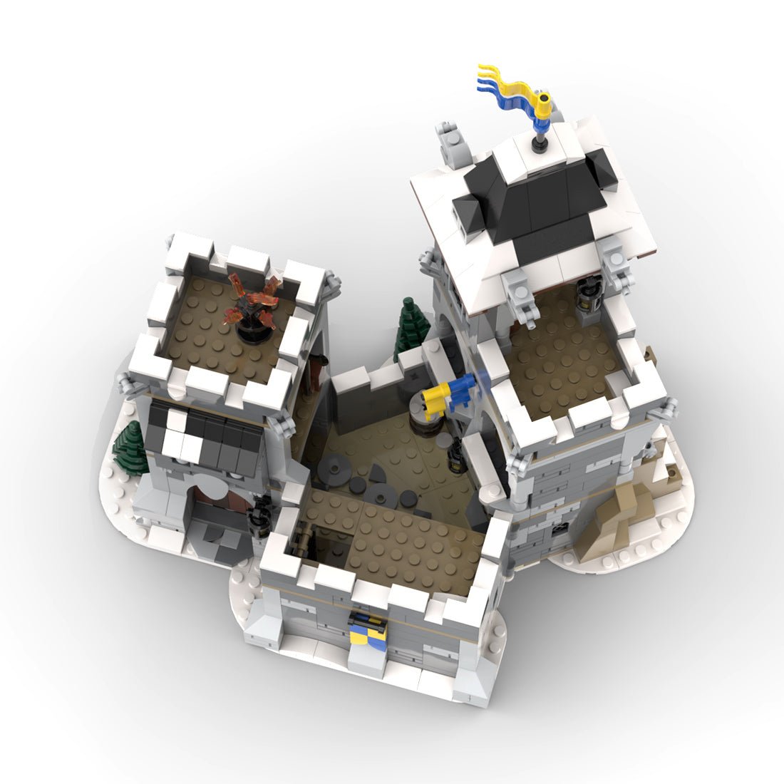 MOC - 139872 Dragon's Nest Klemmbausteine - LesDiy - Klemmbausteine