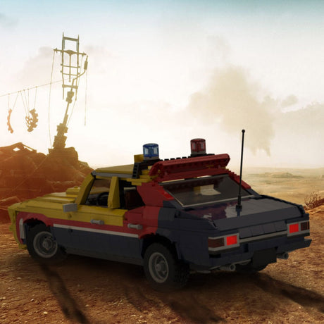 MOC - 140187 Mad Max Yellow Interceptor Klemmbausteine - LesDiy - Klemmbausteine