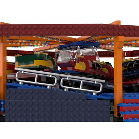 MOC - 140394 Fairground Waltzer Klemmbausteine - LesDiy - Klemmbausteine