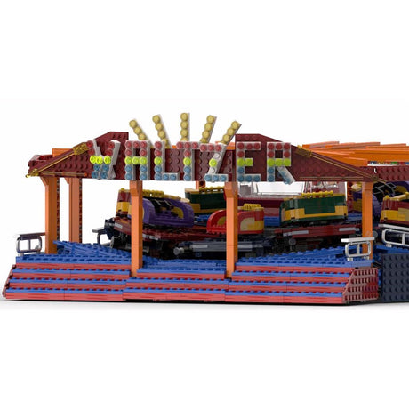 MOC - 140394 Fairground Waltzer Klemmbausteine - LesDiy - Klemmbausteine
