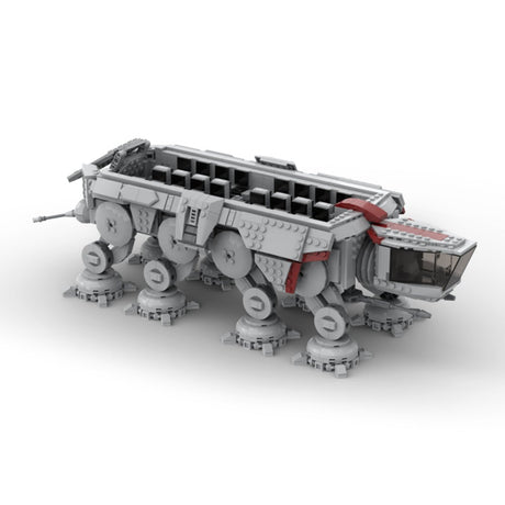 MOC - 140435 Sci - Fi - Achtbein - Walker - Panzerfahrzeug Klemmbausteine - LesDiy - Klemmbausteine
