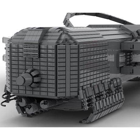 MOC - 141254 Peacekeeper Command Carrier Klemmbausteine - LesDiy - Klemmbausteine