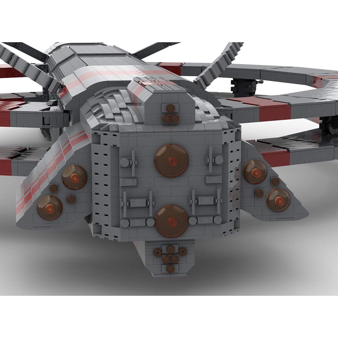 MOC - 141254 Peacekeeper Command Carrier Klemmbausteine - LesDiy - Klemmbausteine