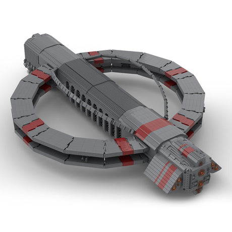 MOC - 141254 Peacekeeper Command Carrier Klemmbausteine - LesDiy - Klemmbausteine