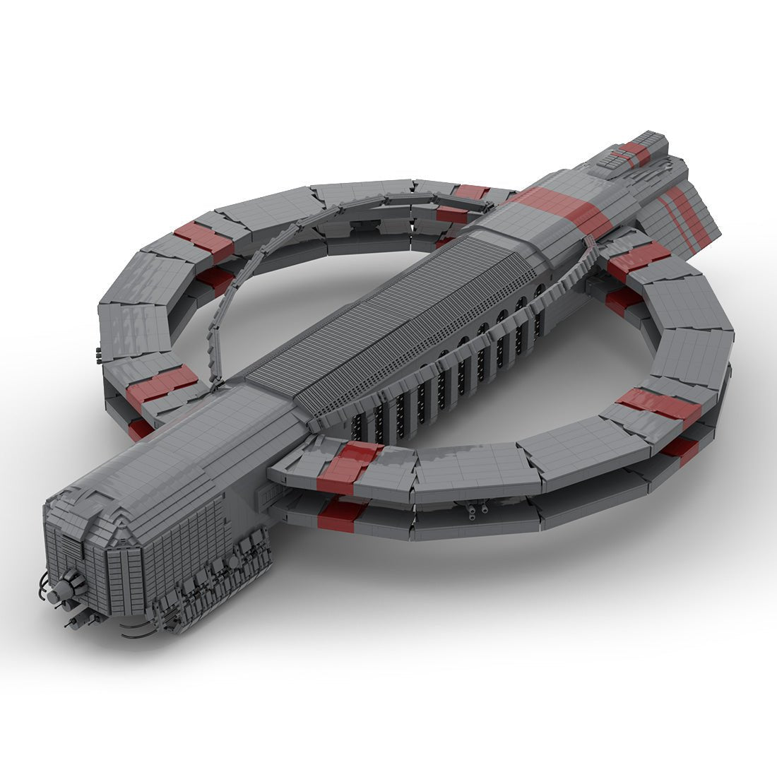 MOC - 141254 Peacekeeper Command Carrier Klemmbausteine - LesDiy - Klemmbausteine