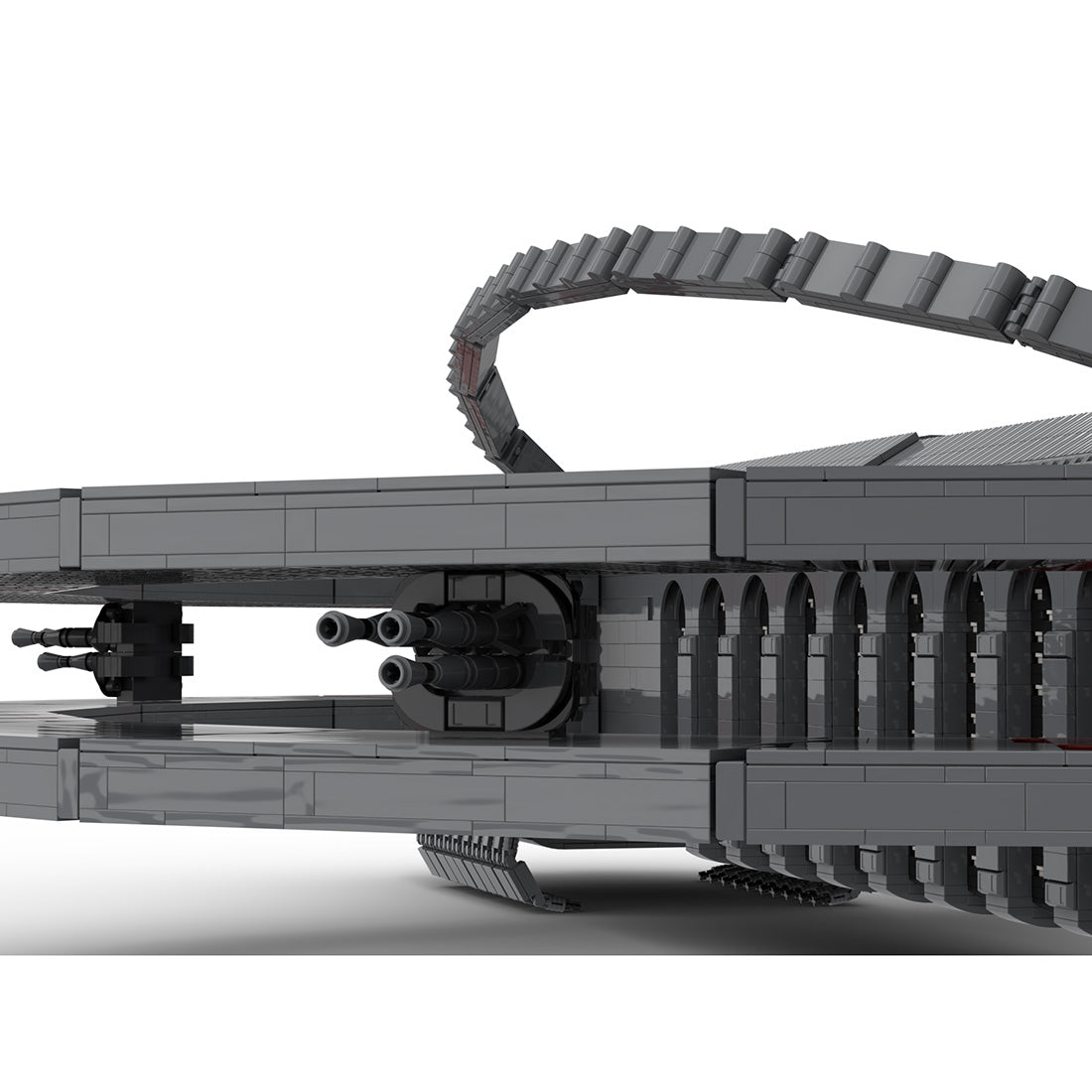 MOC - 141254 Peacekeeper Command Carrier Klemmbausteine - LesDiy - Klemmbausteine