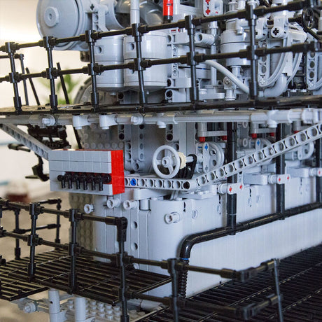 MOC - 141278 2 - Stroke Marine Diesel Engine Klemmbausteine - LesDiy - Klemmbausteine