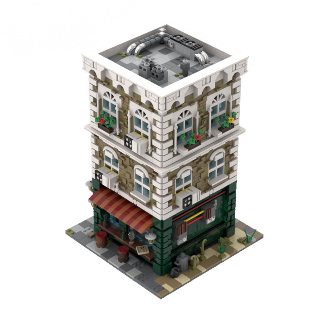 MOC - 142207 Wine shop Klemmbausteine - LesDiy - Klemmbausteine