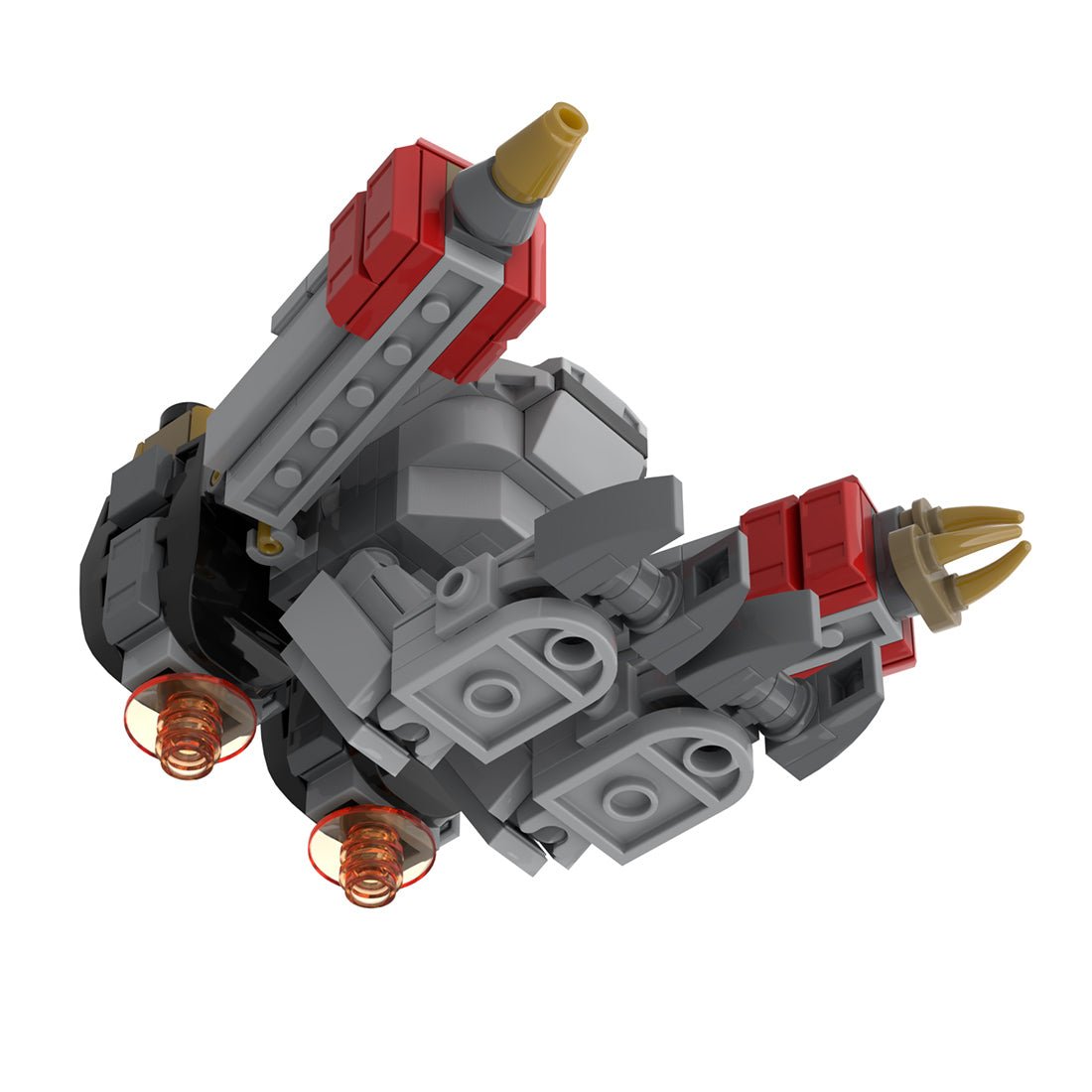 MOC - 142588 Terran SCV Klemmbausteine - LesDiy - Klemmbausteine