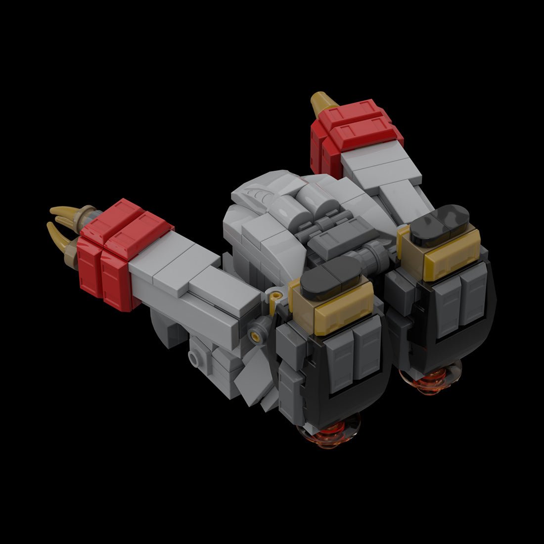 MOC - 142588 Terran SCV Klemmbausteine - LesDiy - Klemmbausteine