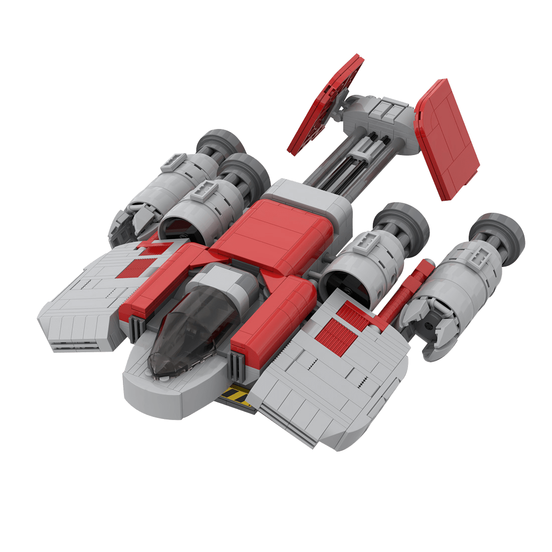 MOC - 143595 Terran Dropship Klemmbausteine - LesDiy - Klemmbausteine