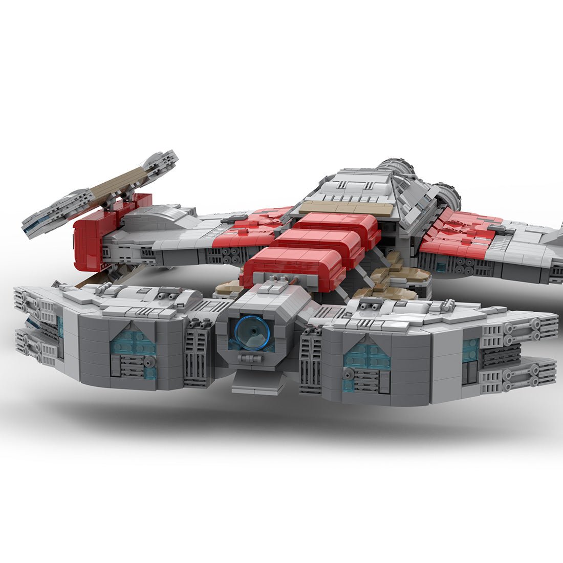 MOC - 143956 Terran Battlecruiser Klemmbausteine - LesDiy - Klemmbausteine