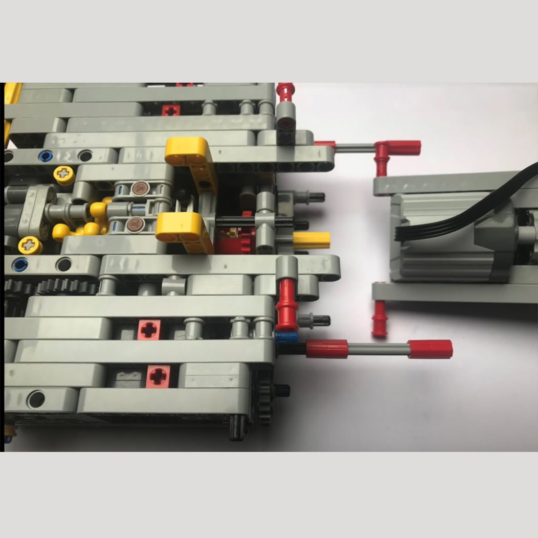 MOC - 14405 Sequentielles Doppelkupplungsgetriebe (DSG) 8 - Gang - Motor - LesDiy - Klemmbausteine