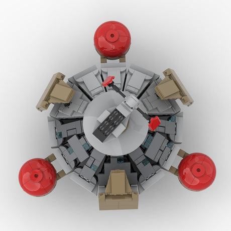 MOC - 144111 Terran Science Vessel Klemmbausteine - LesDiy - Klemmbausteine