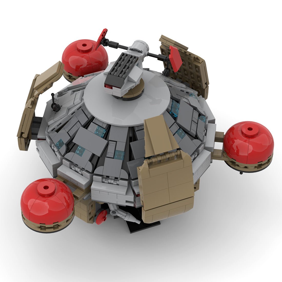 MOC - 144111 Terran Science Vessel Klemmbausteine - LesDiy - Klemmbausteine