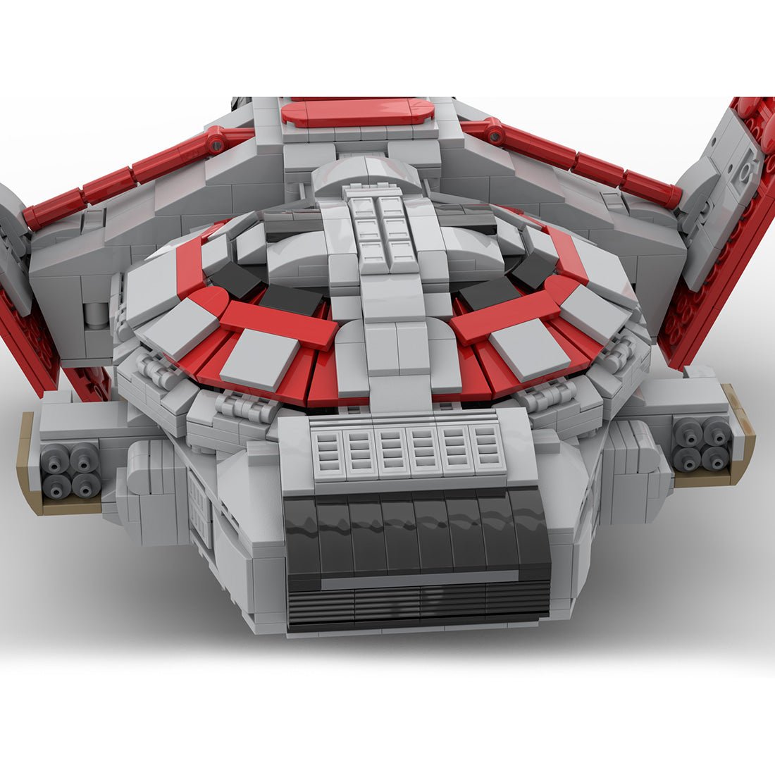 MOC - 144321 Terran Valkyrie Klemmbausteine - LesDiy - Klemmbausteine