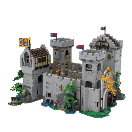 MOC - 144534 Knight's Castle Klemmbausteine - LesDiy - Klemmbausteine