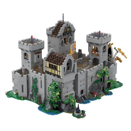 MOC - 144534 Knight's Castle Klemmbausteine - LesDiy - Klemmbausteine