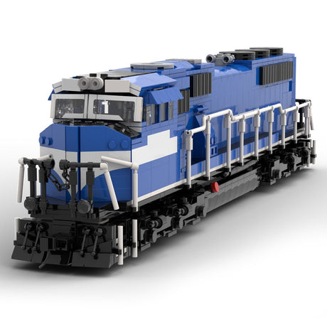 MOC - 144909 SD70MAC Conrail Klemmbausteine - LesDiy - Klemmbausteine