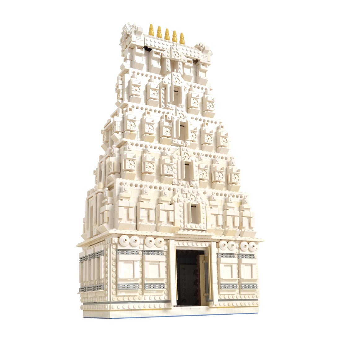 MOC - 145325 Temple tower 10256 Taj Mahal Alternate Klemmbausteine - LesDiyproduct_type##