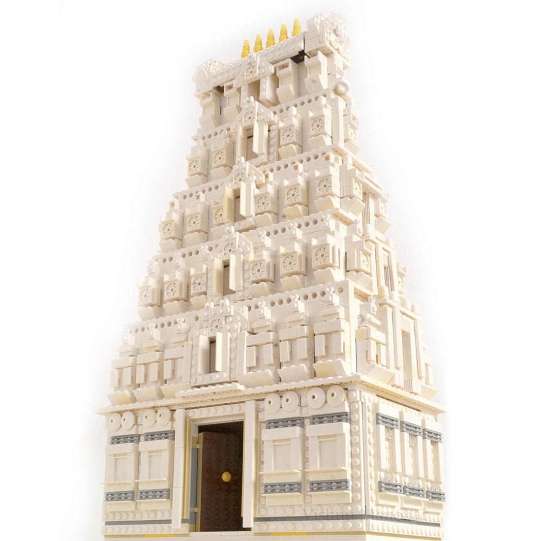 MOC - 145325 Temple tower 10256 Taj Mahal Alternate Klemmbausteine - LesDiyproduct_type##