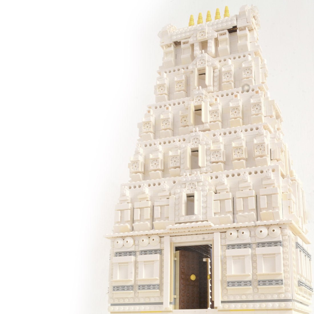 MOC - 145325 Temple tower 10256 Taj Mahal Alternate Klemmbausteine - LesDiyproduct_type##