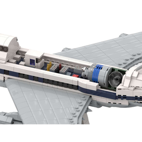 MOC - 146299 NASA Boeing 747 SOFIA by DamoB) Klemmbausteine - LesDiy - Klemmbausteine