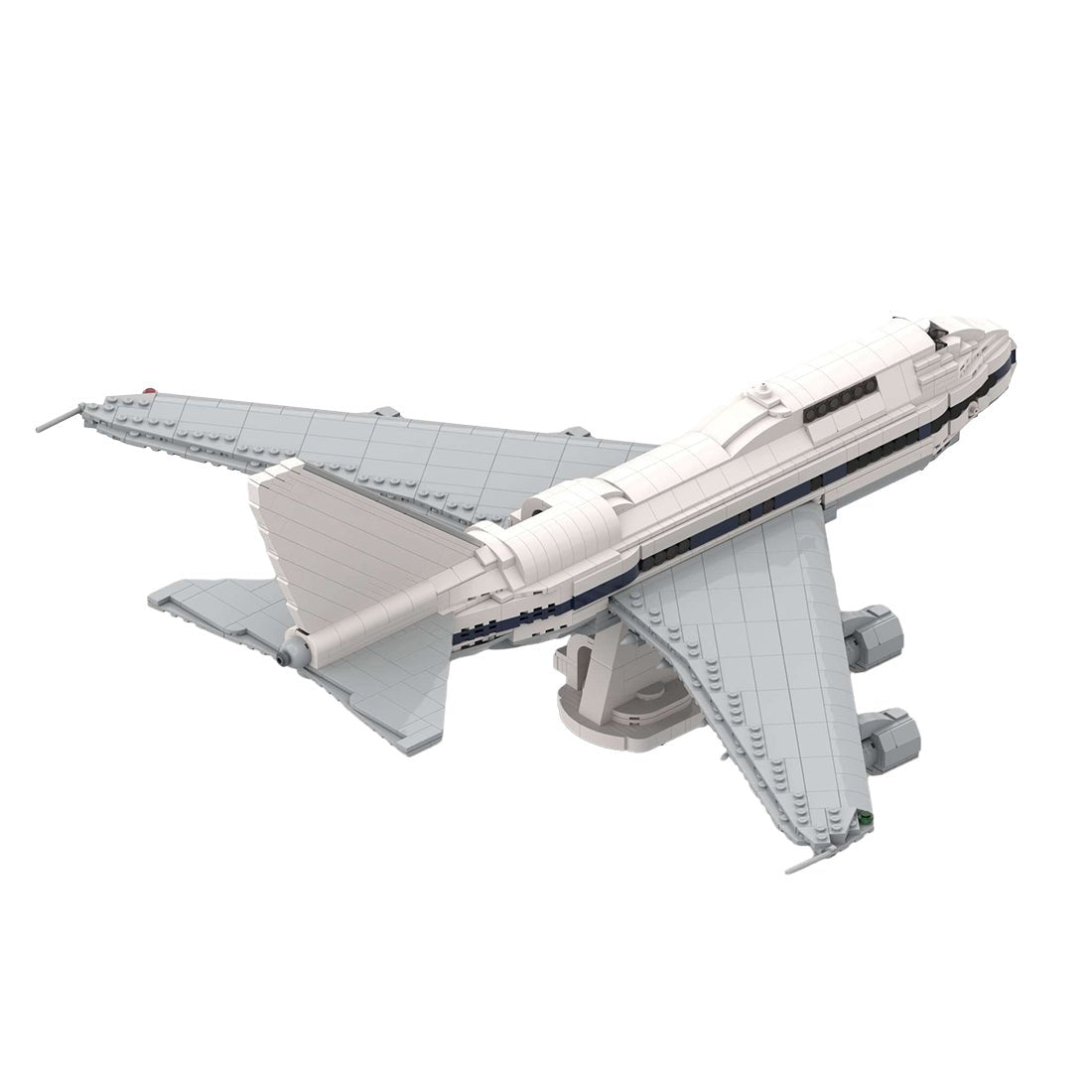 MOC - 146299 NASA Boeing 747 SOFIA by DamoB) Klemmbausteine - LesDiy - Klemmbausteine