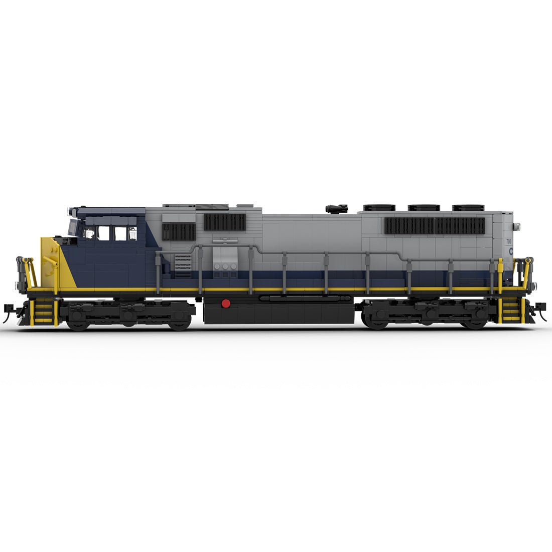 MOC - 146365 SD70MAC CSX Klemmbausteine - LesDiyproduct_type##
