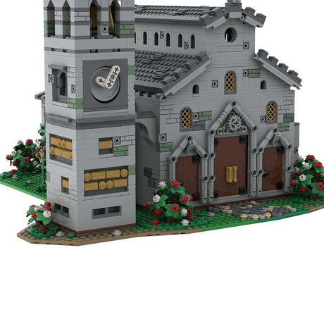 MOC - 148070 Medieval Cathedral Klemmbausteine - LesDiy - Klemmbausteine