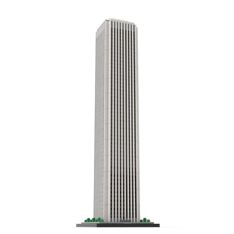 MOC - 149137 Aon Center Chicago 1:800 Scale (Amoco Building) Klemmbausteine - LesDiy - Klemmbausteine