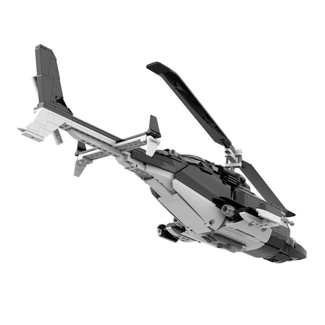 MOC - 149250 MOCturnal AIRWOLF Bell 222 Klemmbausteine - LesDiy - Klemmbausteine