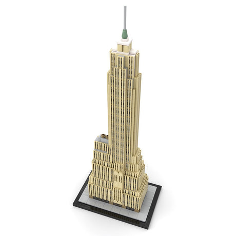 MOC - 149818 70 Pine Street 1:800 Scale Klemmbausteine (Cities Service Building/ American International Building) - LesDiy - Klemmbausteine
