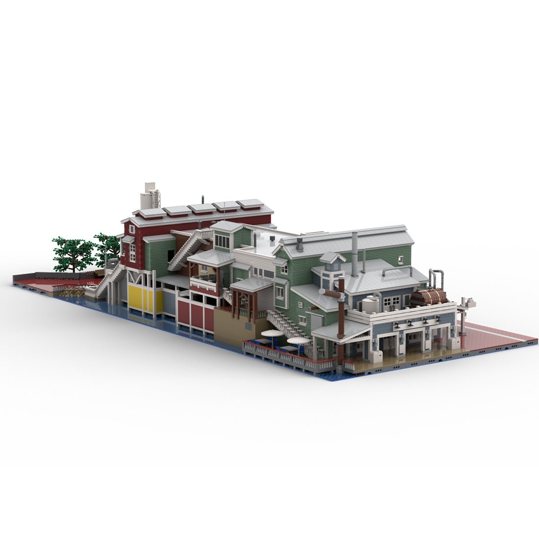 MOC - 149944 Pacific Wharf A - Seite Klemmbausteine - LesDiy - Klemmbausteine