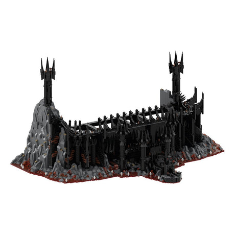 MOC - 150262 UCS Barad - Dur part 1/6 Klemmbausteine - LesDiy - Klemmbausteine