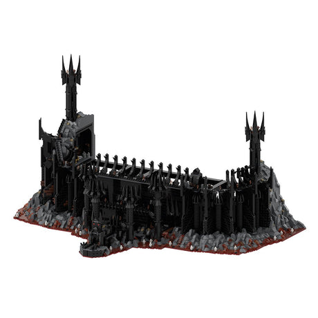 MOC - 150262 UCS Barad - Dur part 1/6 Klemmbausteine - LesDiy - Klemmbausteine