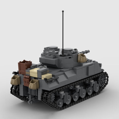 MOC - 150341 M4 sherman Klemmbausteine - LesDiy - Klemmbausteine