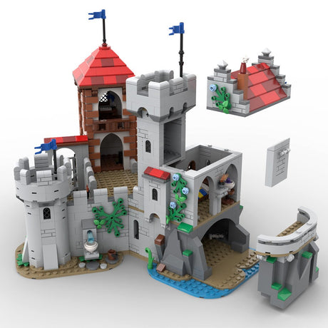 MOC - 150482 Edgewater Keep Klemmbausteine - LesDiy - Klemmbausteine